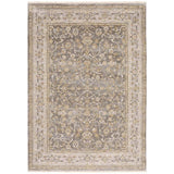 7' X 10' Beige Grey Machine Woven Oriental Indoor Arean Rug - Homeroots - Flyclothing LLC
