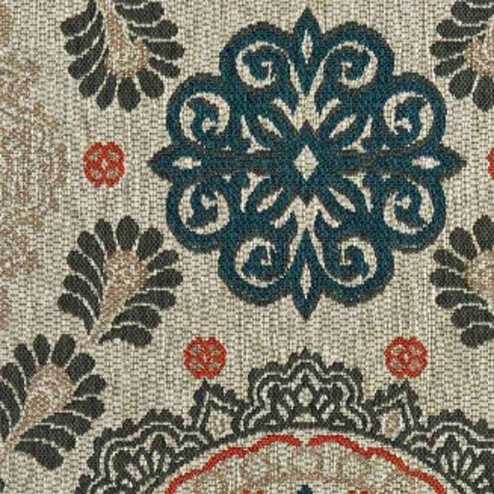 5' X 7' Blue and Gray Moroccan Indoor Outdoor Area Rug - Homeroots - Flyclothing LLC