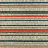 5' X 7' Blue and Gray Striped Indoor Outdoor Area Rug - Homeroots - Flyclothing LLC