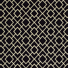 9' X 12' Black Ivory Machine Woven Geometric Diamonds Indoor Area Rug