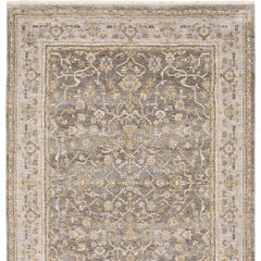 2' X 3' Beige Grey Machine Woven Oriental Indoor Area Rug - Homeroots