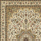 1' X 3' Ivory Beige Machine Woven Oriental Indoor Area Rug - Homeroots - Flyclothing LLC