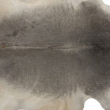 6' X 7' Gray Natural Cowhide Area Rug - Homeroots