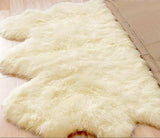 3' X 5' Trio Natural Sheepskin Area Rug - Homeroots - Flyclothing LLC