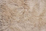 3' X 5' Taupe Natural Sheepskin Area Rug - Homeroots - Flyclothing LLC