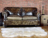 3' X 5' Golden Natural Sheepskin Area Rug - Homeroots - Flyclothing LLC