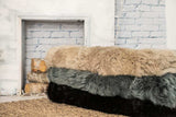 3' X 5' Black Natural Rectangular Sheepskin Area Rug - Homeroots - Flyclothing LLC