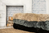 3' X 5' Gray Natural Rectangular Sheepskin Area Rug - Homeroots - Flyclothing LLC