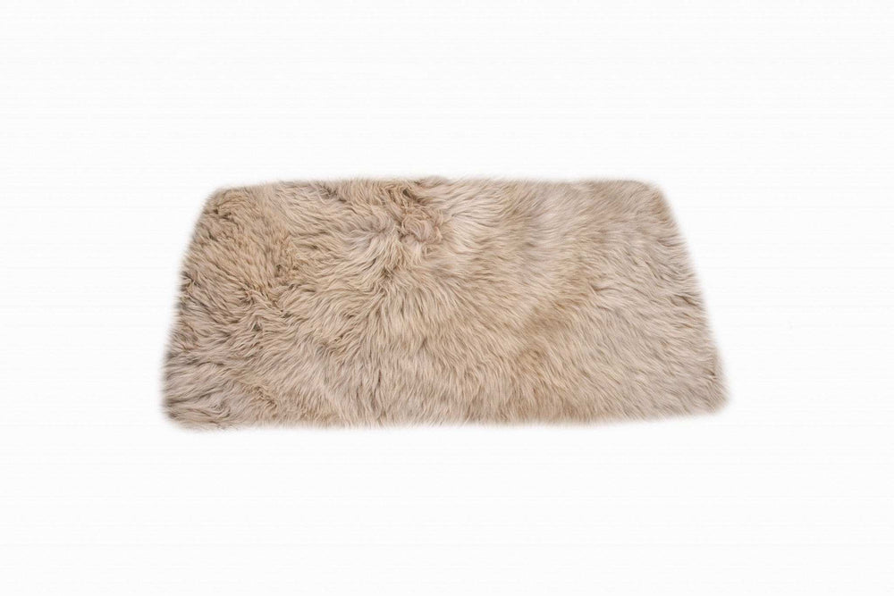 2' X 3' Taupe Sheepskin Area Rug - Homeroots - Flyclothing LLC