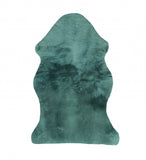Emerald Plush Medical Grade Sheepskin Throw Blanket - Homeroots
