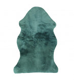 Emerald Plush Medical Grade Sheepskin Throw Blanket - Homeroots