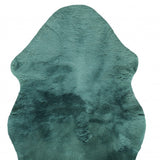 Emerald Plush Medical Grade Sheepskin Throw Blanket - Homeroots