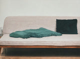Emerald Plush Medical Grade Sheepskin Throw Blanket - Homeroots
