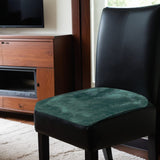 17" Square Natural Green Medical Grade Sheepskin Chair Pad - Homeroots