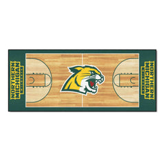 Northern Michigan University Wildcats Court Runner Rug - 30in. x 72in. - Northern Michigan University