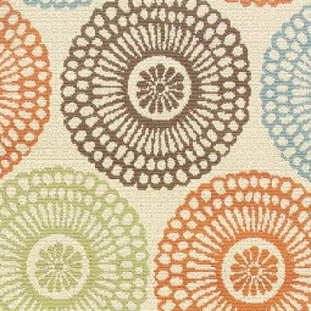 2' X 8' Beige Indoor Outdoor Area Rug - Homeroots - Flyclothing LLC