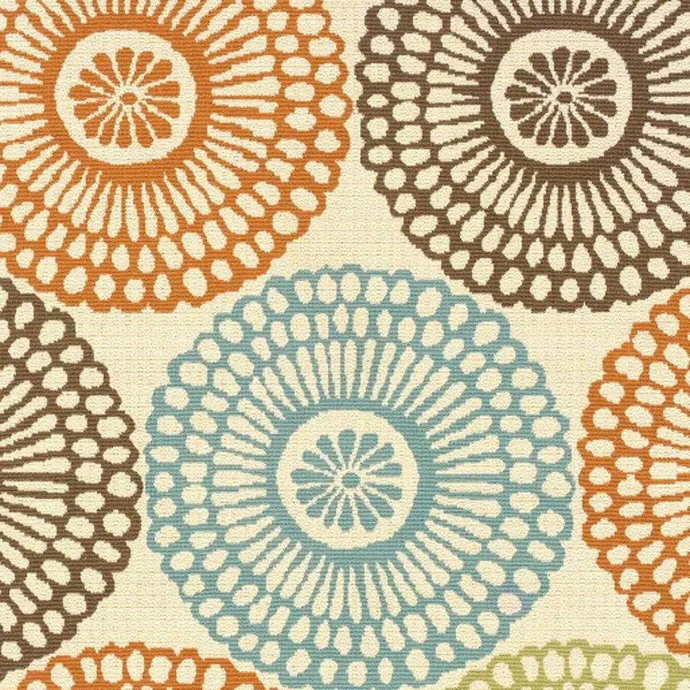 2' X 4' Beige Indoor Outdoor Area Rug - Homeroots - Flyclothing LLC