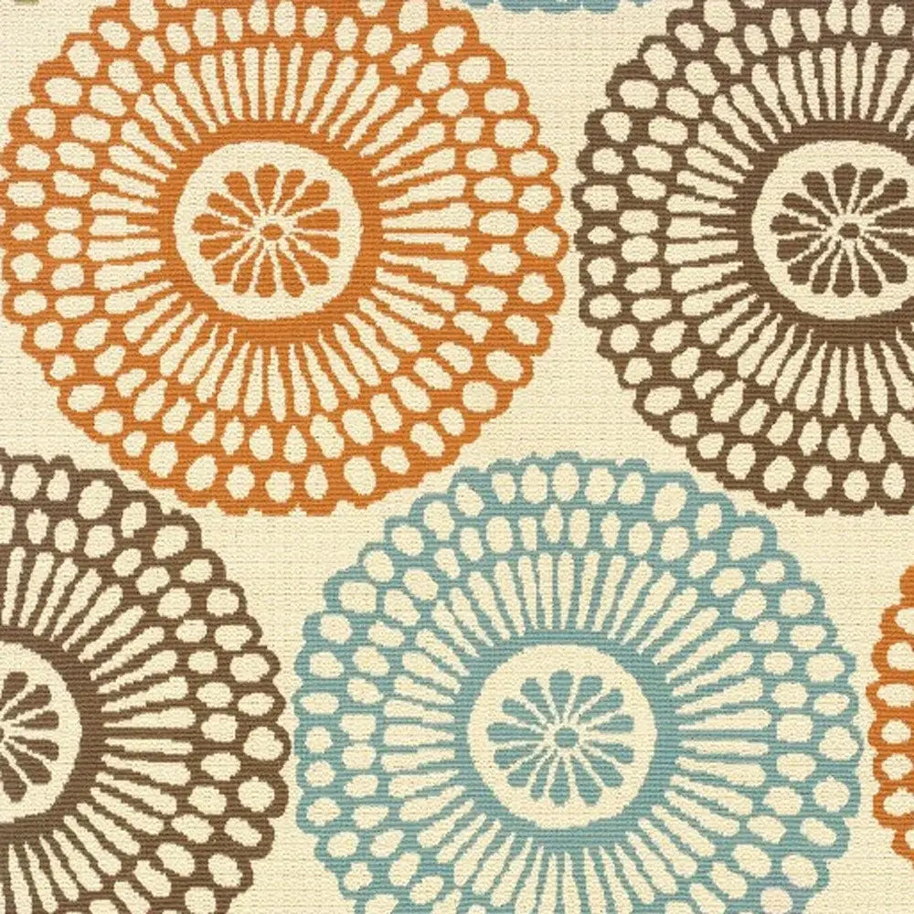8' X 11' Beige Indoor Outdoor Area Rug - Homeroots - Flyclothing LLC