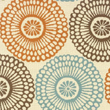 8' X 11' Beige Indoor Outdoor Area Rug - Homeroots