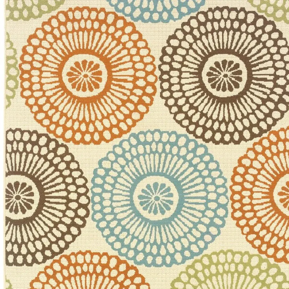 Beige Indoor Outdoor Area Rug - Homeroots - Flyclothing LLC