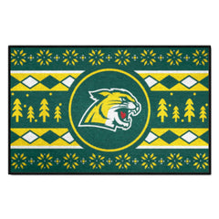 Northern Michigan University Wildcats Holiday Sweater Starter Mat Accent Rug - 19in. x 30in. - Northern Michigan University