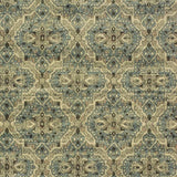 10' X 13' Ivory And Blue Geometric Area Rug - Homeroots - Flyclothing LLC