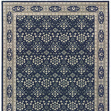 12' X 15' Blue and Gray Area Rug - Homeroots - Flyclothing LLC