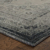 12' X 15' Gray and Ivory Area Rug - Homeroots - Flyclothing LLC