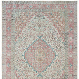 8' X 10' Ivory And Pink Oriental Area Rug - Homeroots - Flyclothing LLC