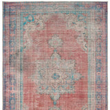 8' X 10' Red And Blue Oriental Area Rug - Homeroots - Flyclothing LLC
