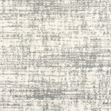 4' X 6' Ivory And Gray Abstract Strokes Area Rug - Homeroots