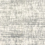 8' X 11' Ivory And Gray Abstract Strokes Area Rug - Homeroots