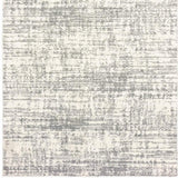 8' X 11' Ivory And Gray Abstract Strokes Area Rug - Homeroots - Flyclothing LLC