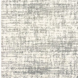 10' X 13' Ivory And Gray Abstract Strokes Area Rug - Homeroots