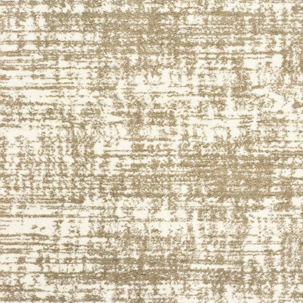 5' X 8' Ivory And Gray Abstract Strokes Area Rug - Homeroots - Flyclothing LLC