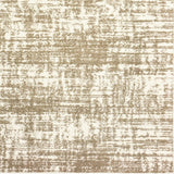 7' X 10' Ivory Shag Power Loom Area Rug - Homeroots