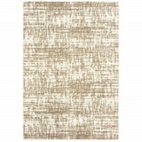 10' X 13' Taupe Dhurrie Area Rug - Homeroots