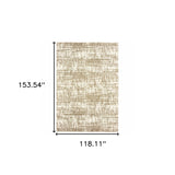 10' X 13' Taupe Dhurrie Area Rug - Homeroots