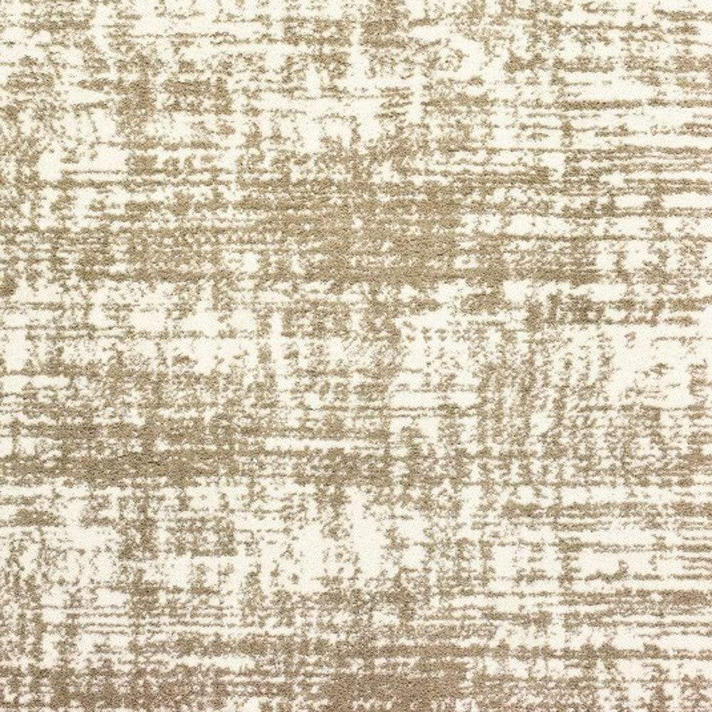 2' X 3' Ivory And Gray Abstract Strokes Scatter Rug - Homeroots - Flyclothing LLC