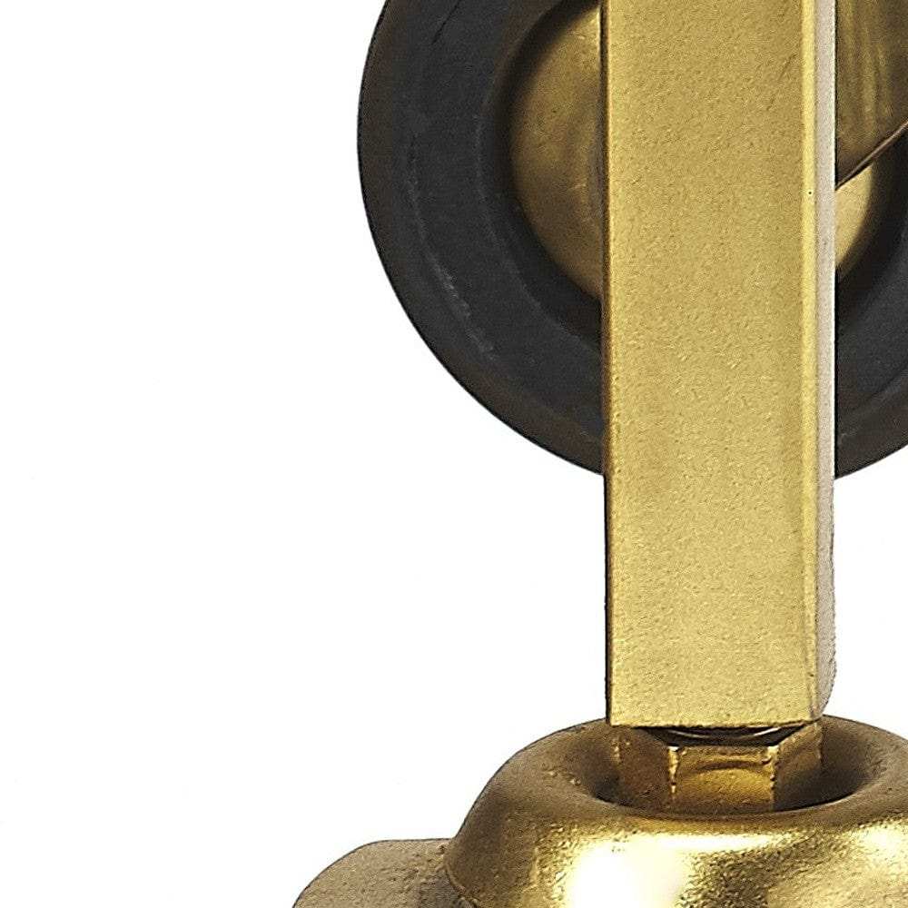 Polished Gold Bar Cart - Homeroots - Flyclothing LLC