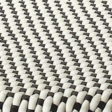 30" Natural Black and White Rattan Backless Bar Height Bar Chair - Homeroots - Flyclothing LLC