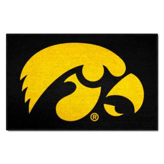 Iowa Hawkeyes Starter Mat Accent Rug - 19in. x 30in. - Iowa