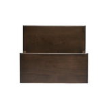 18" Brown Wood Step Stool - Homeroots - Flyclothing LLC