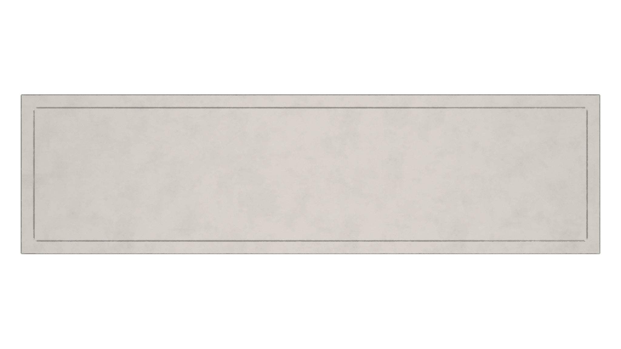 44" Silver Iron Bench - Homeroots - Flyclothing LLC