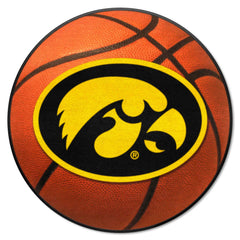 Iowa Hawkeyes Basketball Rug - 27in. Diameter - Iowa