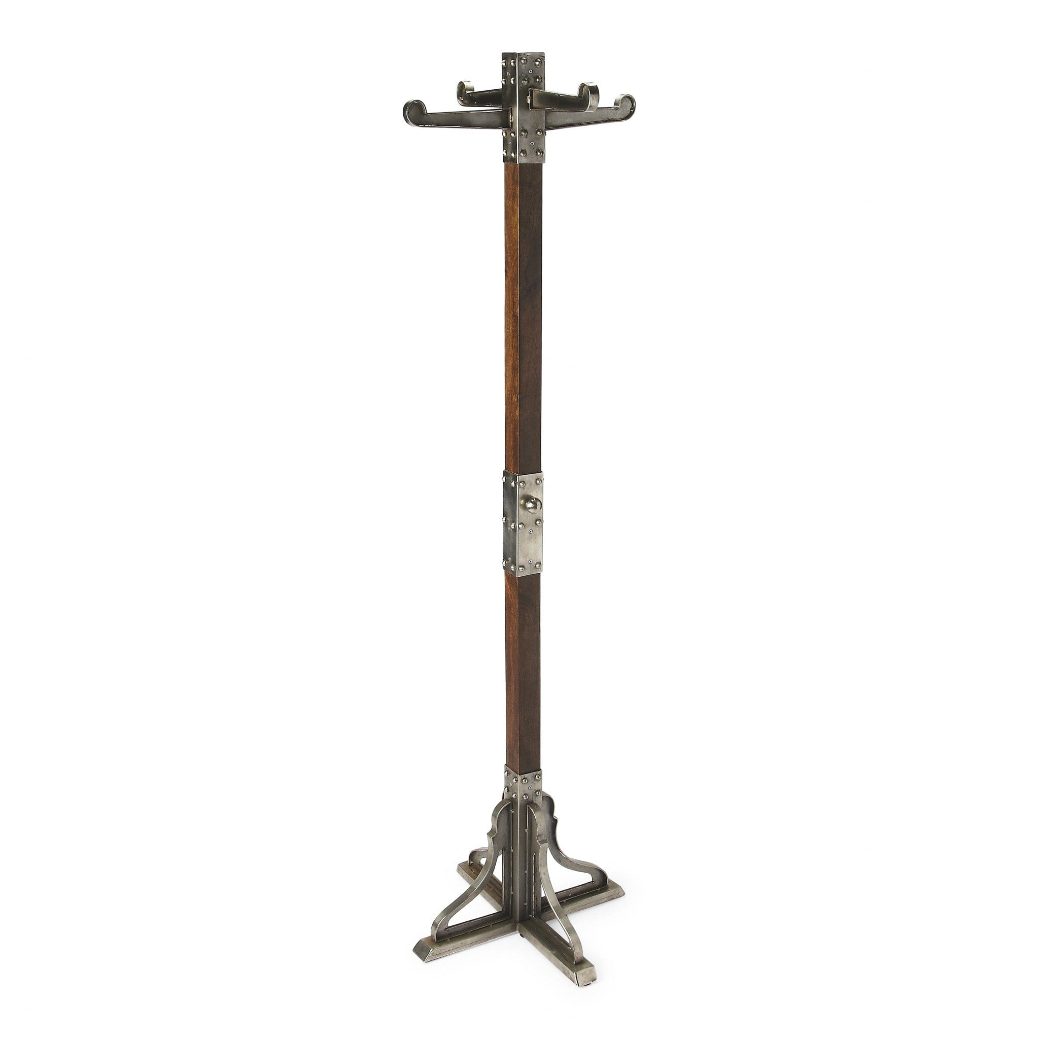 Industrial Chic Vintage Style Coat Rack - Homeroots