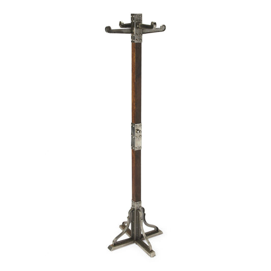 Industrial Chic Vintage Style Coat Rack - Homeroots