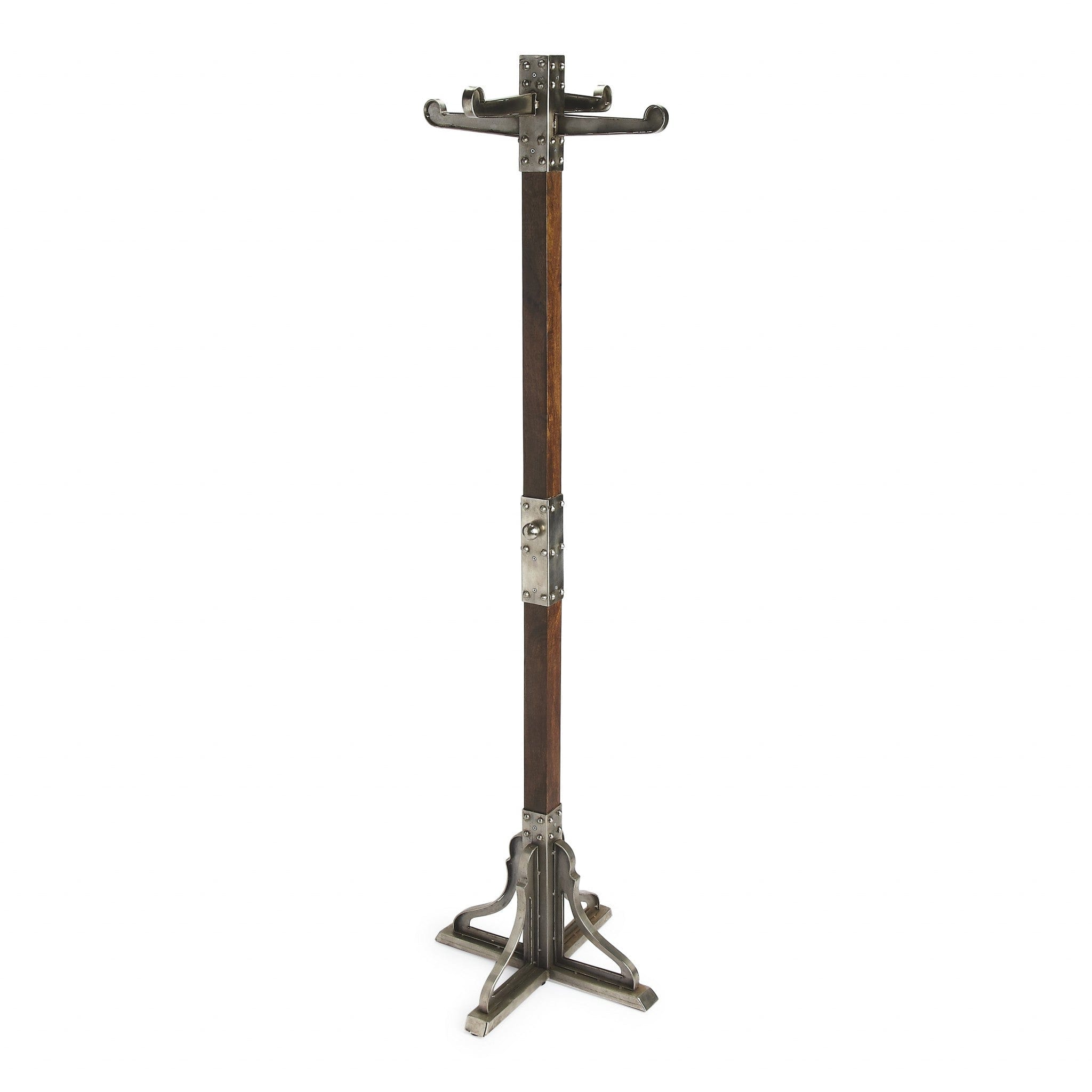 Industrial Chic Vintage Style Coat Rack - Homeroots