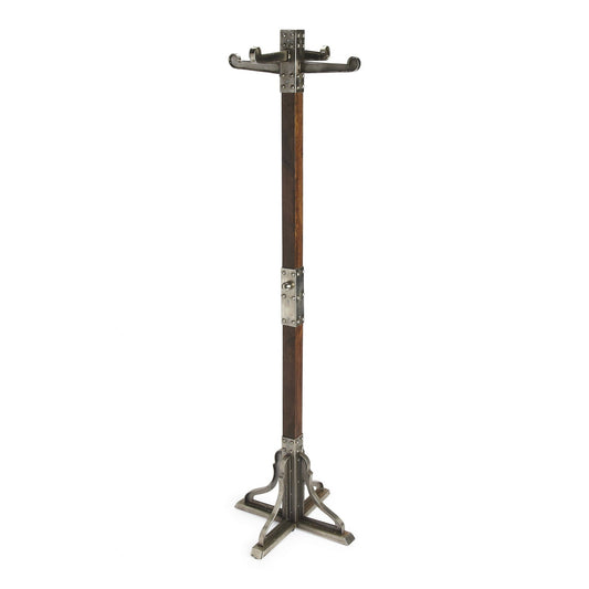 Industrial Chic Vintage Style Coat Rack - Homeroots