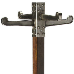 Industrial Chic Vintage Style Coat Rack - Homeroots